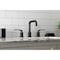 Kingston Brass Widespread Bathroom Faucet with Push PopUp, Matte Black KS1410KL - alternate 5